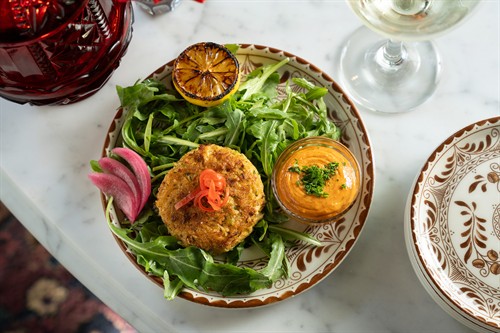 Cast Iron-Seared Jumbo Lump Crab Cake