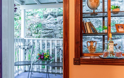 The Henry David Thoreau Private Balcony Area