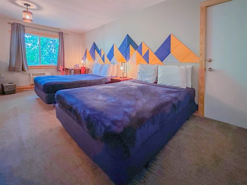 Queen, king, and double queen rooms available