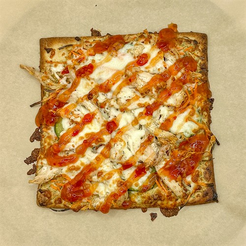 Quirky (and regular) flatbread pizzas