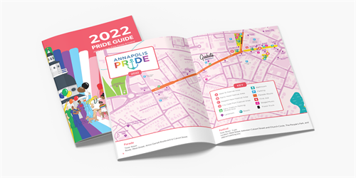 Annapolis Pride Guide Cover Map