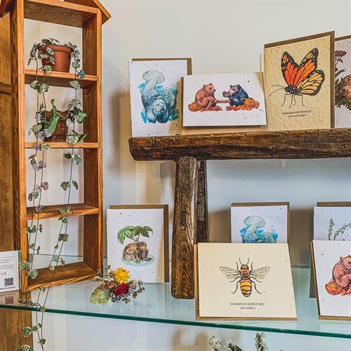 Plantable wildflower seed cards!
