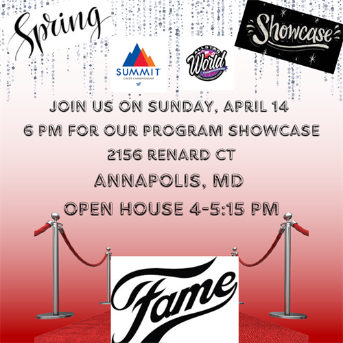 Showcase and Open House! Come check us out!!!