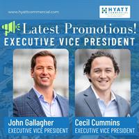 John Gallagher and Cecil Cummins Promoted to Executive Vice President