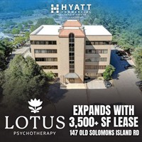 Lotus Psychotherapy Expands in Annapolis with New 3,500+ SF Lease