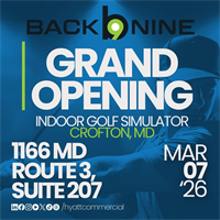 Back Nine to Host Grand Opening & Ribbon Cutting in Crofton