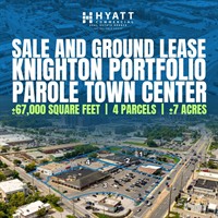 Hyatt Commercial Finalizes Sale and Ground Lease of the Knighton Portfolio in Parole Towne Center