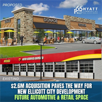 Hyatt Commercial Represents Buyer in $2.6 Million Ellicott City Acquisition