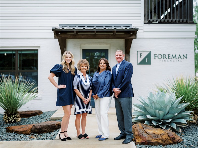 Foreman Financial Team - Anna Lea, Monica, Donna, Kevin
