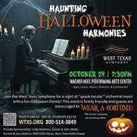 CELEBRATE HALLOWEEN WITH THE WEST TEXAS SYMPHONY