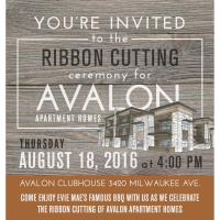 Ribbon Cutting - Avalon Apartments