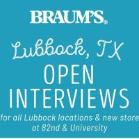 Braum's Hiring Event for All Lubbock Locations