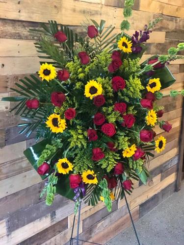 Sympathy Easel by All Flowered Up Too Sympathy Easel by All Flowered Up Too