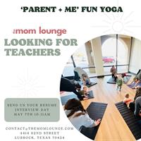 Yoga Teachers: Mommy and Me Yoga + kid