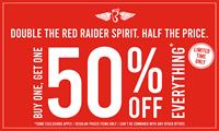 BOGO 50% OFF SALE