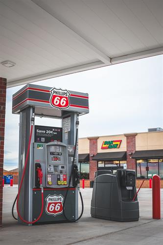 Offering Phillips 66 fuel grades including 93 Octane and Diesel