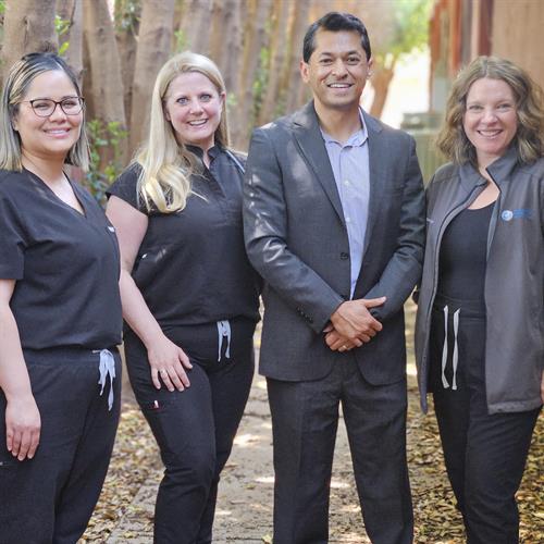 Dr. Sameer Islam and his physician assistants