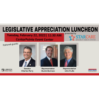 Chamber to Recognize Elected Officials at Legislative Appreciation Luncheon
