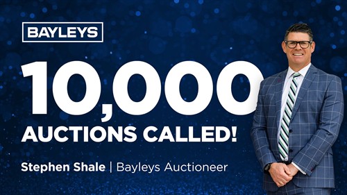 A massive achievement for our Director! 10,000 auctions called and counting. An incredible milestone, with many more to come!