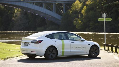 Combining innovation, technology and the environment with our Teslas