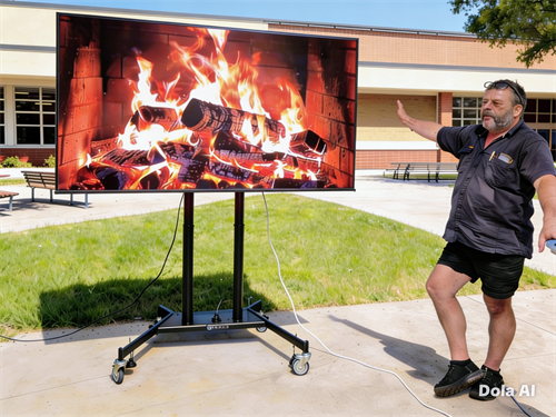 Mobile Digital wall 1000 nits