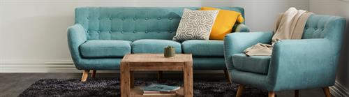Mika Lounge Suite in Tiffany Blue Mika Lounge Suite in Tiffany Blue