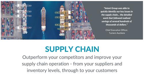 What We Do - Supply Chain