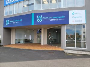 Waikato Specialist Centre Front Waikato Specialist Centre Front