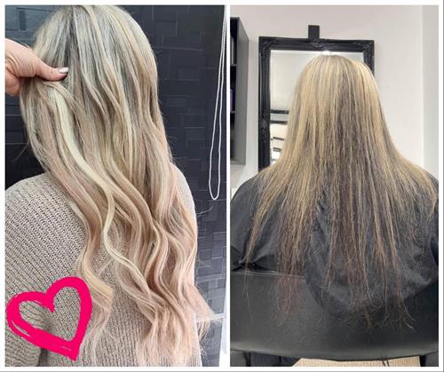 Incredible color and extensions - total transformation Incredible color and extensions - total transformation