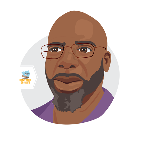 Illustrated Selfies of busines owners for print and digital collateral 