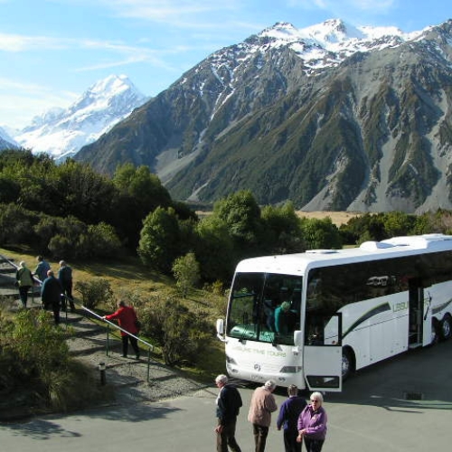 On Tour at Aoraki Mount Cook