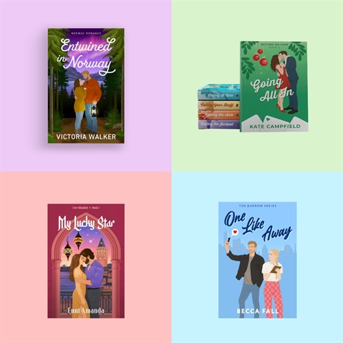 Custom book cover design and illustration by Bee Creative, creating distinctive covers for independent authors and publishers in New Zealand and internationally.