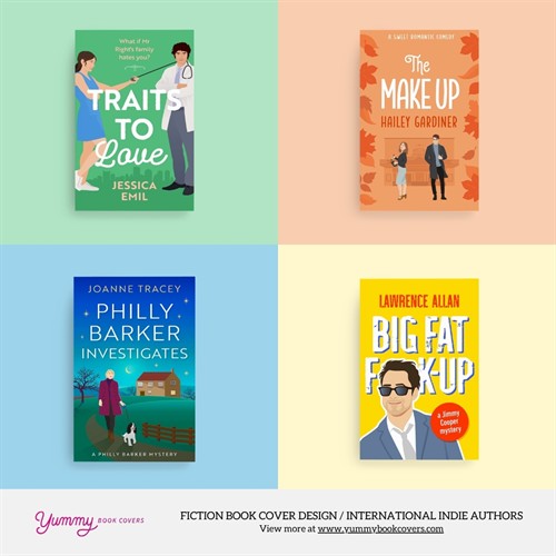Fiction book cover design and illustration by Bee Creative and Yummy Book Covers, supporting independent authors with professional, market-ready cover artwork.