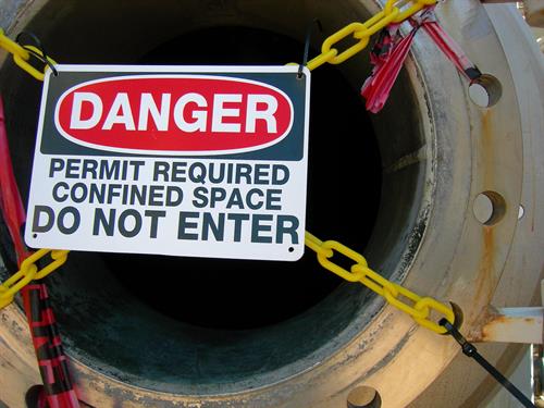 Confined space training 