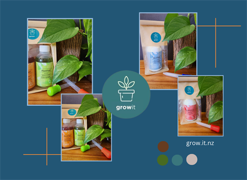 Bio Leaf branding and information showcasing grow.it.nz fuel range products Bio Leaf branding and information showcasing grow.it.nz fuel range products