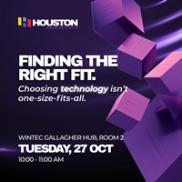 Member Event: Houston Productivity Seminar - Choosing technology isn’t one-size-fits-all
