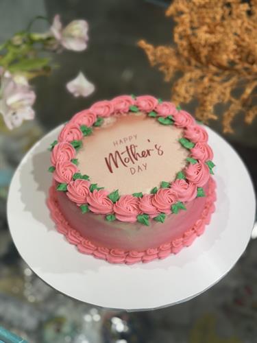 Edible Image Print Cake for Mother's Day Edible Image Print Cake for Mother's Day