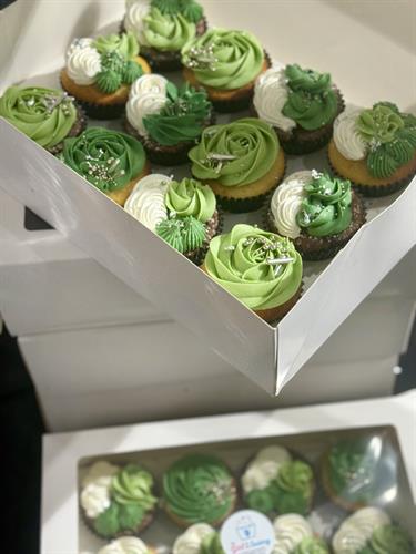 Colour Themed Cupcakes Colour Themed Cupcakes