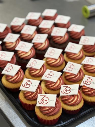Corporate Cupcakes Celebrating 30 Years! Corporate Cupcakes Celebrating 30 Years!