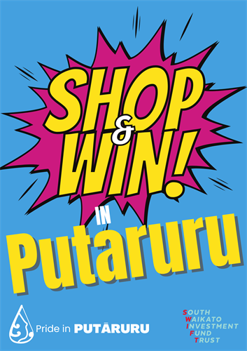 2025 Pride In Putaruru Shop and Win Promotion