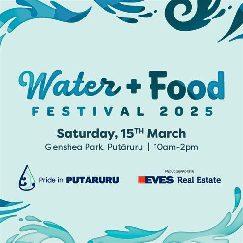 2025 Pride In Putaruru Food and Water Festival