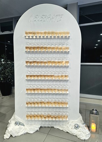 Champagne wall