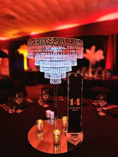 Shimmiler centrepiece