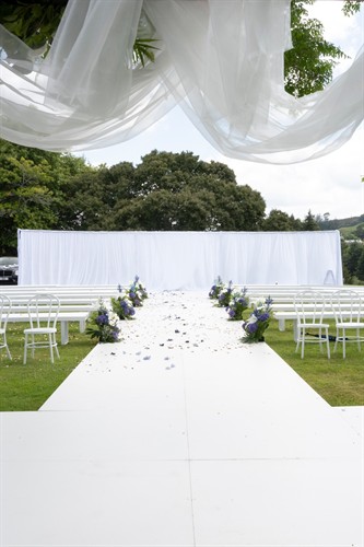 Wedding draping