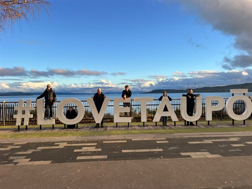 Spreading the love across the North Island! Lake Taupo turned on the spectacular views for another amazing day exploring with our guests. From the Waikato right through to Taupo, Rotorua, and beyond, we handle all the driving while you create the memories. #LOVETAUPO  #LoveTaupo #GreatNorthTours #ExploreNZ #NorthIslandTours #FamilyTravelNZ #PrivateDriverNZ