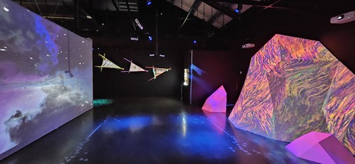 Maritime Museum - Abstract projection mapping