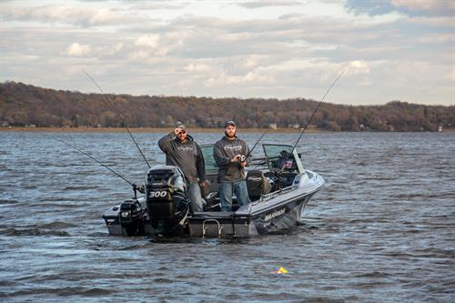 Warrior Boat on the Lake