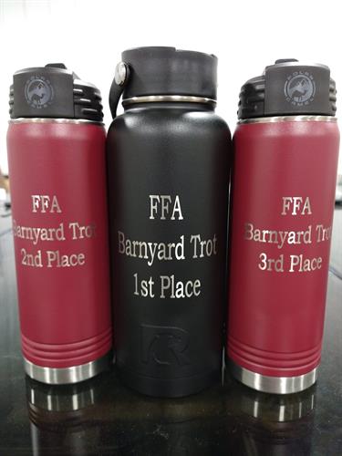 FFA Barnyard awards-Polar Camel bottles