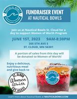 Fundraiser for Women of Worth Program at Nautical Bowls
