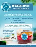 Fundraiser for Tri-County Humane Society at Nautical Bowls